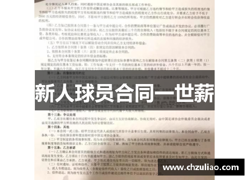 新人球员合同一世薪
